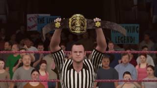 Bruno Sammartino vs Gorilla Monsoon WWE 2k17 [upl. by Onaicram]