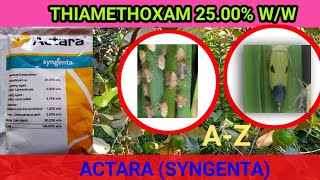 ActaraThiamethoxam 25 ww A Z  Syngenta [upl. by Rocray]