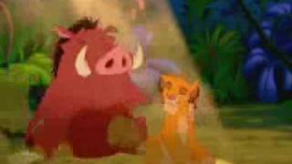 hakuna matata english with lyrics [upl. by Aznarepse897]