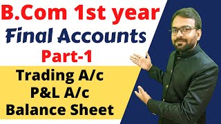 Financial Accounting Chapter 1 Introduction  BCom 1st year  1st Semester  BCom Classes 202425 [upl. by Ssegrub]