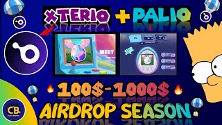 Xterio Airdrop  Palio Airdrop  Earn free Growth Point  How to Join Xterio [upl. by Yelnikcm455]