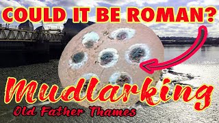 Mudlarking with Old Father Thames Roman Gaming Counter finds [upl. by Sutsuj218]