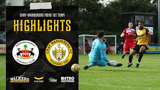 Needham Market VS Cray Wanderers  0  1  HIGHLIGHTS  FA Trophy 3rd QR [upl. by Farand]