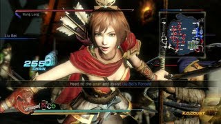 Dynasty Warriors 8 Sun Shang Xiang Gameplay with DLC Outfit Battle of Chi Bi Chaos Difficulty [upl. by Pyszka723]