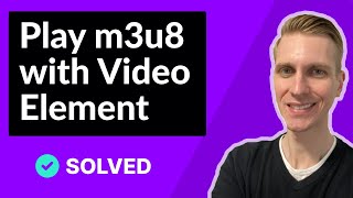 How to Play a m3u8 File with HTML5 Video Element [upl. by Eseerehc518]