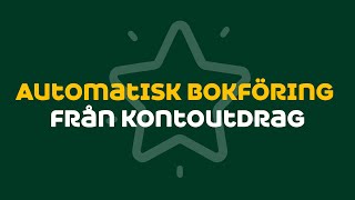 Automatisk Bokföring från kontoutdrag [upl. by Anib]