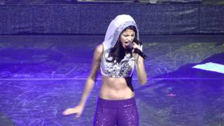 Selena Gomez Falling DownSuperBass Rap Chicago August 13 2011 [upl. by Ehcnalb]