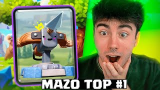 LA BALLEZZZTA DOMINA EL TOP DE CLASH ROYALE💀💀💀 [upl. by Animaj]