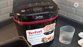 Tefal pain plaisir ekmek yapma makinesi tanıtımı ve köy ekmeği yapımı 🍞🍞 [upl. by Templeton]