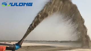 High Efficiency 6 Inch River Sand Dredging Machine Cutter Suction Dredger [upl. by Der]