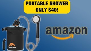 RidgeWinder Portable Shower Only 40 at Amazon Amazing Value Unboxing [upl. by Cirilo]