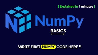 NumPy Basics Made Simple for Data Science amp AI  AI Technology Suite  Nav Nandh Tej [upl. by Sausa973]