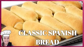 HOW TO MAKE SPANISH BREAD CLASSIC BREAD RECIPE Super Soft and Fluffy in one bite [upl. by Hajed]