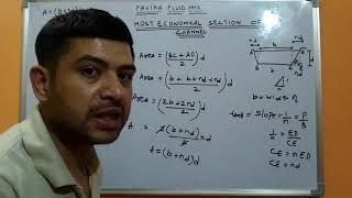 Most economical trapezoidal channel [upl. by Yesnik86]