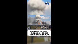 Lithium battery recycling plant explodes in Missouri no injuries reported [upl. by Kornher252]