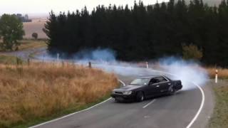 RB25DET Nissan Laurel C33 street drift NZ [upl. by Ynnaj]