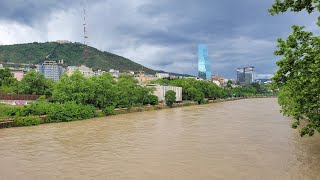 5052024 Tbilisi Авлабари  Исани  Самгори  Варкетили  Восьмой полк  Вазисубани [upl. by Gulick]