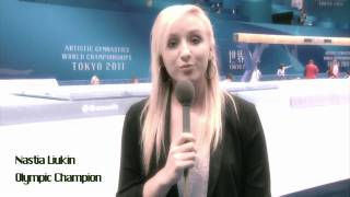 WC TOKYO 2011  With Nastia LIUKIN [upl. by Torrey]