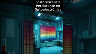 🌟 Fosforescencia Persistente en Optoelectrónica 💡 [upl. by Hacker]