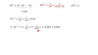Zahlen Beispiele zu Zehnerpotenzen umwandeln [upl. by Anneh]