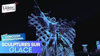 32ème Concours International de Sculptures sur Glace 2024  VALLOIRE [upl. by Cayla]