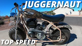 63 MPH Coleman CT200UEX gets a juggernaut [upl. by Ro942]