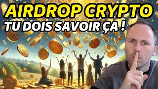 AIRDROP CRYPTO amp NFT DU MOMENT  CE QUE TU DOIS SAVOIR  ACTU [upl. by Nyleaj]