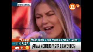 Amaia Montero  La Playa Acústico Bienvenidos [upl. by Aneekas]