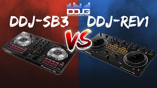 Pioneer DJ DDJREV1 VS DDJSB3  Should You Upgrade [upl. by Noj]