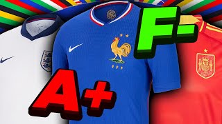 GRADING EVERY EURO 2024 Kit [upl. by Graeme909]