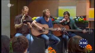 Sportfreunde Stiller  Ein Kompliment unplugged at morgenmagazin [upl. by Enyedy]