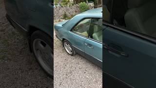 C124 W124 Coupe Help Chrome Window Trim Refit [upl. by Eurydice8]