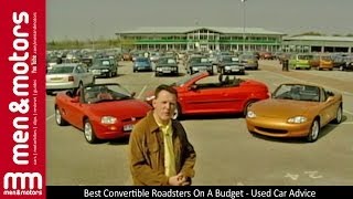 Best Convertible Roadsters On A Budget  Used Car Advice [upl. by Lauren]