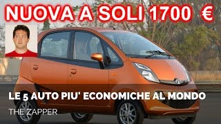 Le 5 AUTO più ECONOMICHE al MONDO [upl. by Yro]