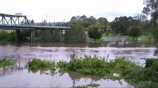 Australia Day Floods Lismore 2012flv [upl. by Wilser]