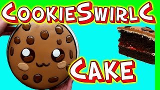 Cookie Swirl C Birthday Cake DIY In this videos I show you how to make this Awesome Shopkin Cake 10 [upl. by Lertsek]