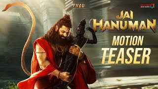 Jai Hanuman First Look Motion Teaser  Rishab Shetty  Prashanth Varma  Fanmade  Manastars [upl. by Ashok]