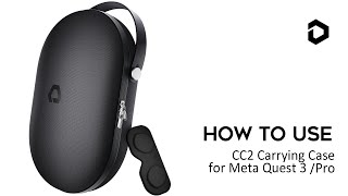 How to Use Upgraded DESTEK CC2 Carrying Case for Meta Quest 3 [upl. by Atnuahsal]