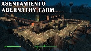 Fallout 4  Mis asentamientos  Abernathy Farm Settlement 3 [upl. by Ermey]