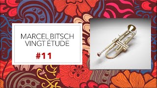 🎺🎺🎺 TRUMPET ETUDE Marcel Bitsch Vingt Étude 11 [upl. by Nadaba817]