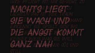 LaFee  Der Regen Fällt Mit SongtextWith Lyrics HQ [upl. by Jerome]