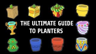 The ULTIMATE GUIDE To PLANTERS  Bee Swarm Simulator [upl. by Ingeborg768]