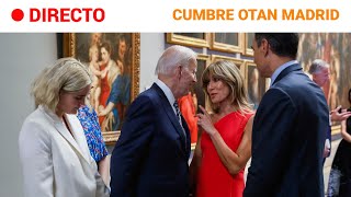 CUMBRE OTAN CENA de los JEFES de ESTADO y de GOBIERNO en el MUSEO del PRADO  RTVE [upl. by Pacheco]