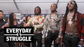 Things Get Heated Between Migos Joe Budden and DJ Akademiks at the BET Awards  Everyday Struggle [upl. by Herve247]