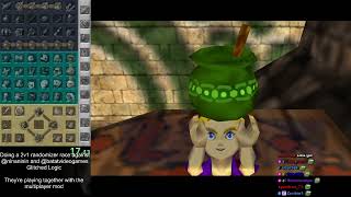 Majoras Mask 2v1 Randomizer race vs NinanininVT and BatAtVideoGames [upl. by Suzan]