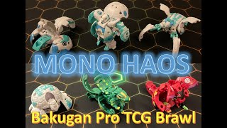 MONO HAOS vs Clara  Bakugan Pro Trading Card Game Brawl [upl. by Ydnic]