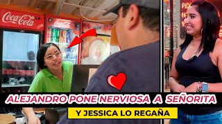 ALEJANDRO PONE NERVIOSA A UNA LINDA SEÑORITA EN TERMOS DEL RIO 😍 😡JESSICA Y NOEMY LO REGAÑARON 😡 [upl. by Adaner]