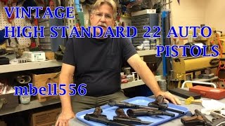 The High Standard 22 Auto Pistol Differences Between Models amp Use With Suppressors [upl. by Eciened]