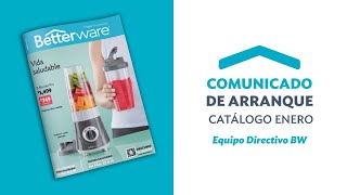 Betterware Comunicado de Arranque  Catálogo Enero 2023 [upl. by Ardiedak]