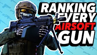 Ranking All My Airsoft Guns [upl. by Novehc]